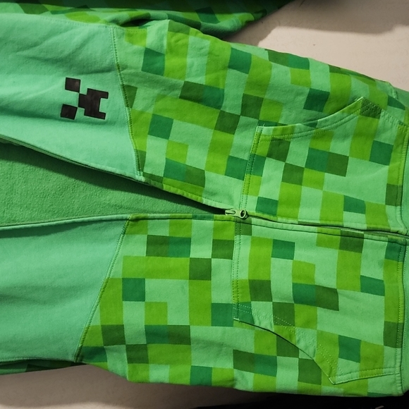 Boys MINECRAFT hoodie w zipper - Picture 3 of 4